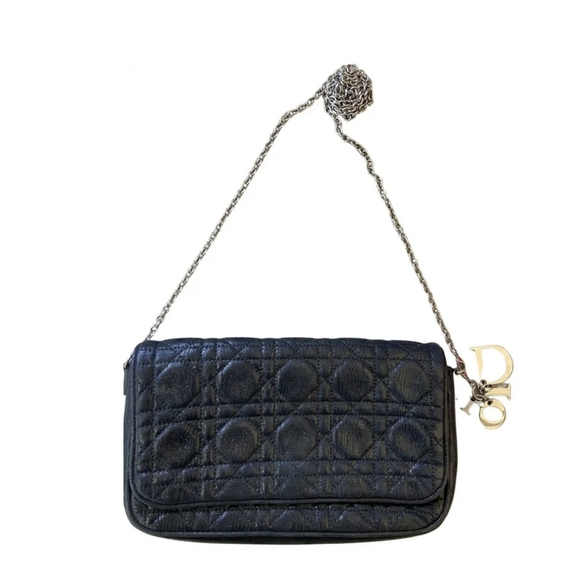 Dior cannage wallet on a chain - Picture 1 of 6